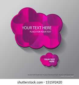 Cloud Icon - Isolated On Background - Vector Illustration, Graphic Design, Editable For Your Design. Eps 10