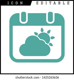 cloud icon isolated sign symbol vector illustration - vector