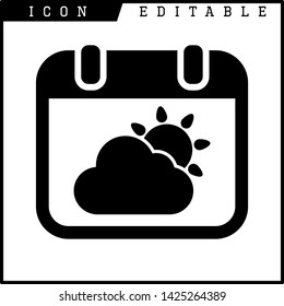 cloud icon isolated sign symbol vector illustration - vector
