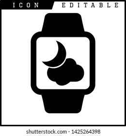 cloud icon isolated sign symbol vector illustration - vector