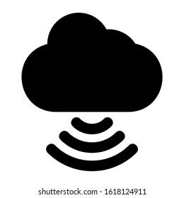 cloud icon isolated sign symbol vector illustration - high quality black style vector icons
