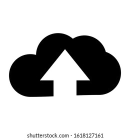 cloud icon isolated sign symbol vector illustration - high quality black style vector icons

