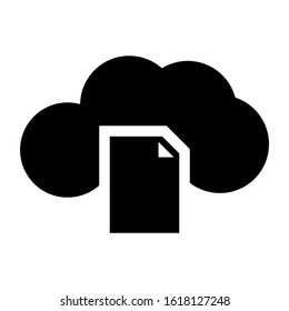 cloud icon isolated sign symbol vector illustration - high quality black style vector icons
