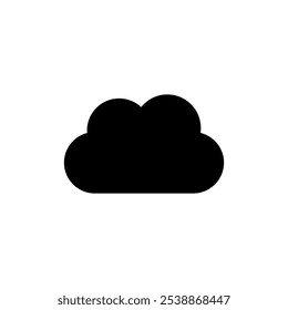 Logo-Design für Cloud-Symbole. Wolkenzeichen und Symbol
