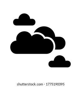 Cloud icon or logo isolated sign symbol vector illustration - high quality black style vector icons
