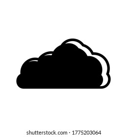 Cloud icon or logo isolated sign symbol vector illustration - high quality black style vector icons

