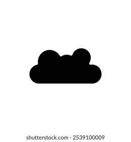 Cloud icon logo sign set vector outline
