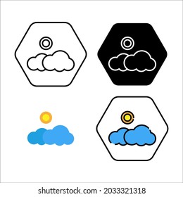 cloud icon logo symbol illustration