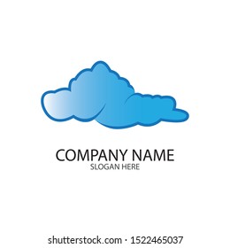 cloud icon logo vector and template