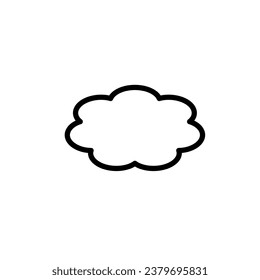 Cloud Icon Outline. Geometry
Icon. Geometry Cloud Outline