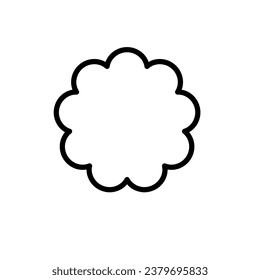 Cloud Icon Outline. Geometry
Icon. Geometry Cloud Outline