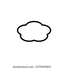Cloud Icon Outline. Geometry
Icon. Geometry Cloud Outline