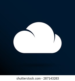 cloud icon sharing network bin lock forward key server.