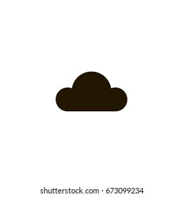 cloud icon. sign design