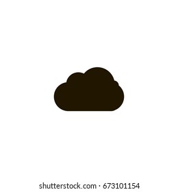 cloud icon. sign design