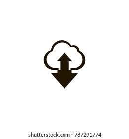 cloud icon. sign design