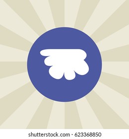 cloud icon. sign design. background