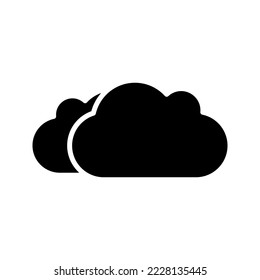 Icono de nube. inicio de sesión para concepto móvil y diseño web. ilustración vectorial