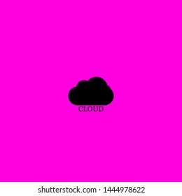 cloud icon sign signifier vector