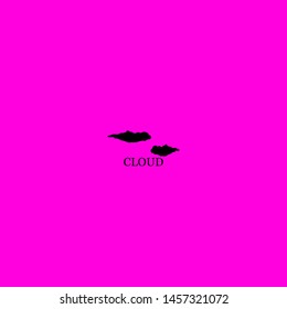 cloud icon sign signifier vector