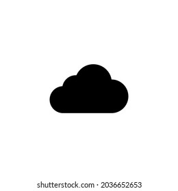 Cloud-Symbol. Cloud-Zeichen und -Symbol
