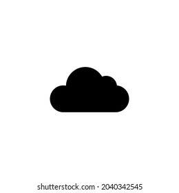 Cloud-Symbol. Cloud-Zeichen und -Symbol