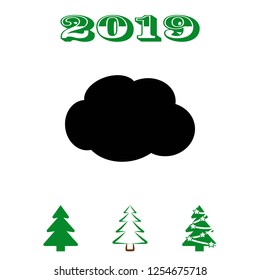 cloud icon stock vector illustration