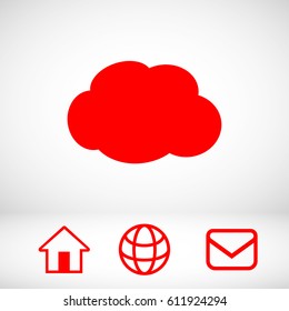 cloud icon stock vector illustration