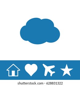 cloud icon stock vector illustration