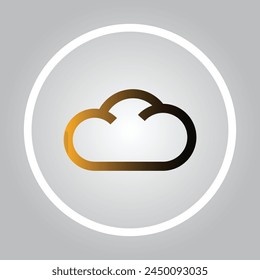 cloud icon, storage icon, online icon, cloud storage