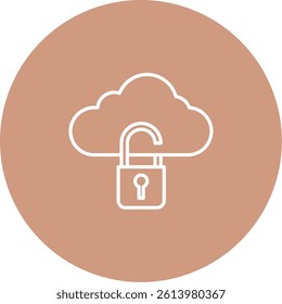 Cloud Icon Symbol Art Sign
