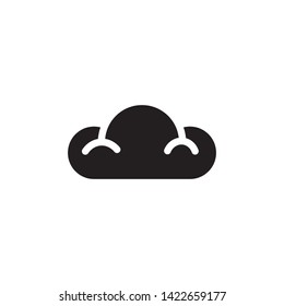 cloud icon symbol sign, logo template, vector, eps 10