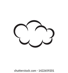 cloud icon symbol sign, logo template, vector, eps 10