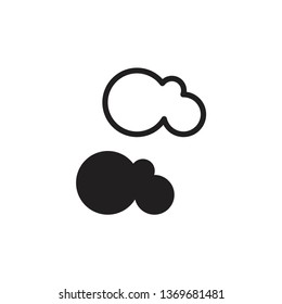 cloud icon  template