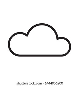 Cloud icon trendy design template