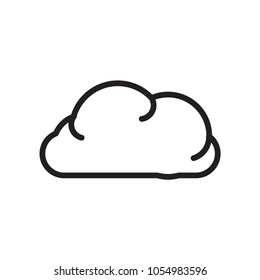 cloud  icon vector