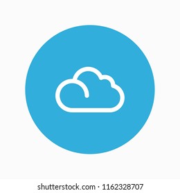 cloud icon vector