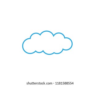 cloud icon vector