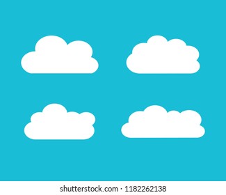 
cloud icon vector
