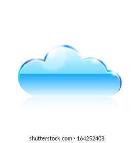 Cloud icon. Vector