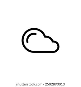 Cloud icon vector. Cloud icon.