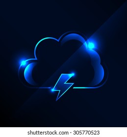 cloud icon vector