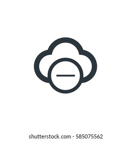 cloud icon vector