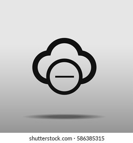 cloud icon vector
