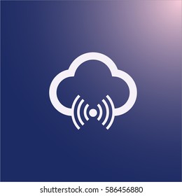 cloud icon vector