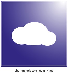 Cloud Icon Vector.