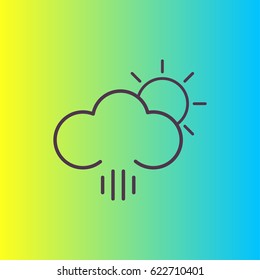 Cloud icon vector