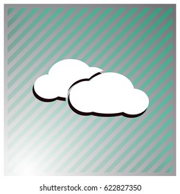 Cloud Icon Vector.