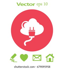 Cloud Icon Vector.