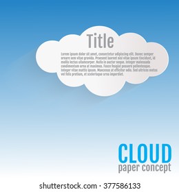 Cloud Icon Vector Art, Stock Vector